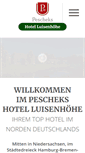 Mobile Screenshot of luisenhoehe.de