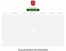 Tablet Screenshot of luisenhoehe.de